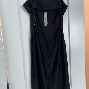 Tiger Mist black mini dress